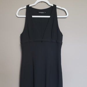 CHIC/SEXY LITTLE BLACK DRESS-TAHARI SUMMER SLEEVELESS - SZ 8